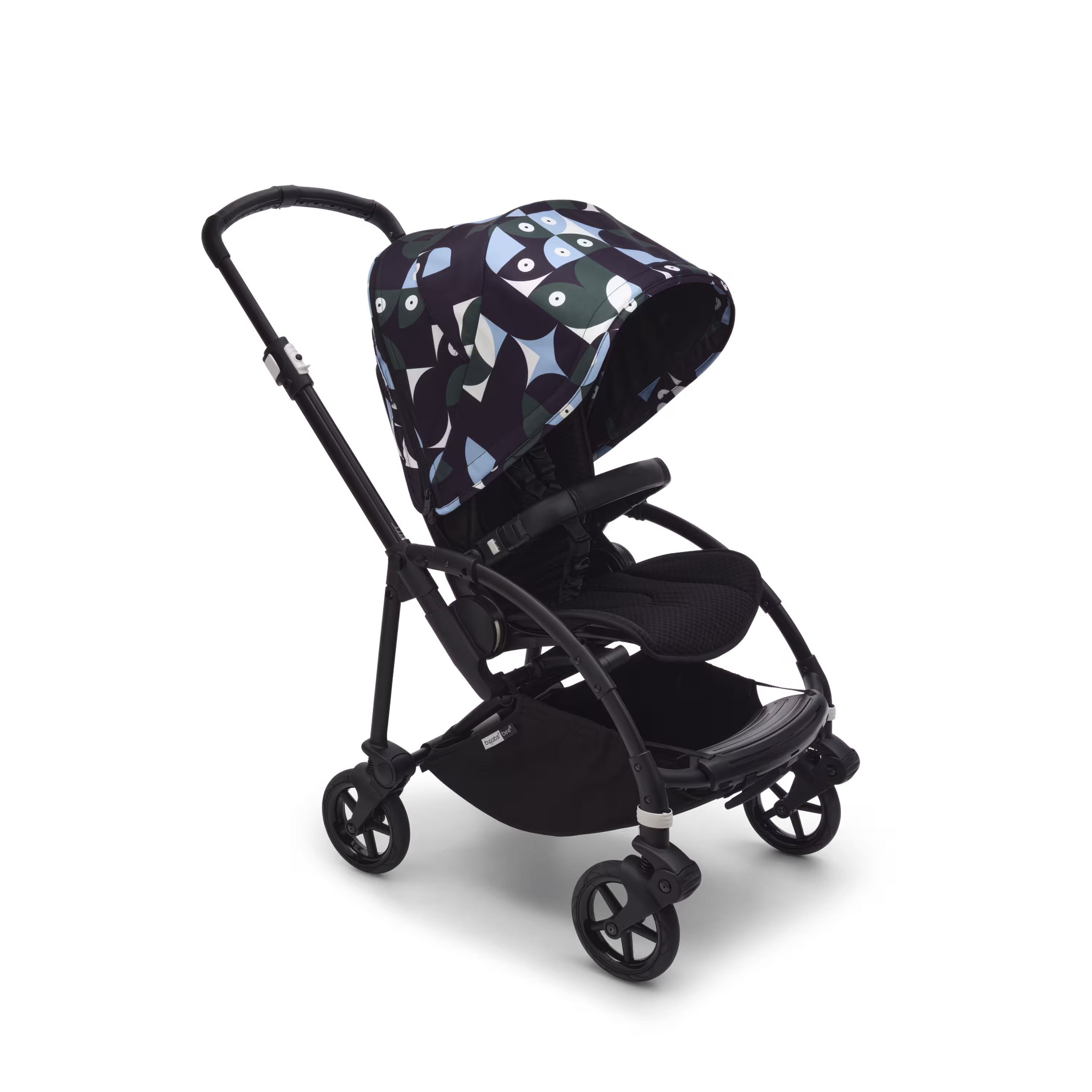 Bugaboo Bee 6 sun canopy Animal Explorer GREEN/ LIGHT BLUE - Main Modal Image Slide 2 of 3