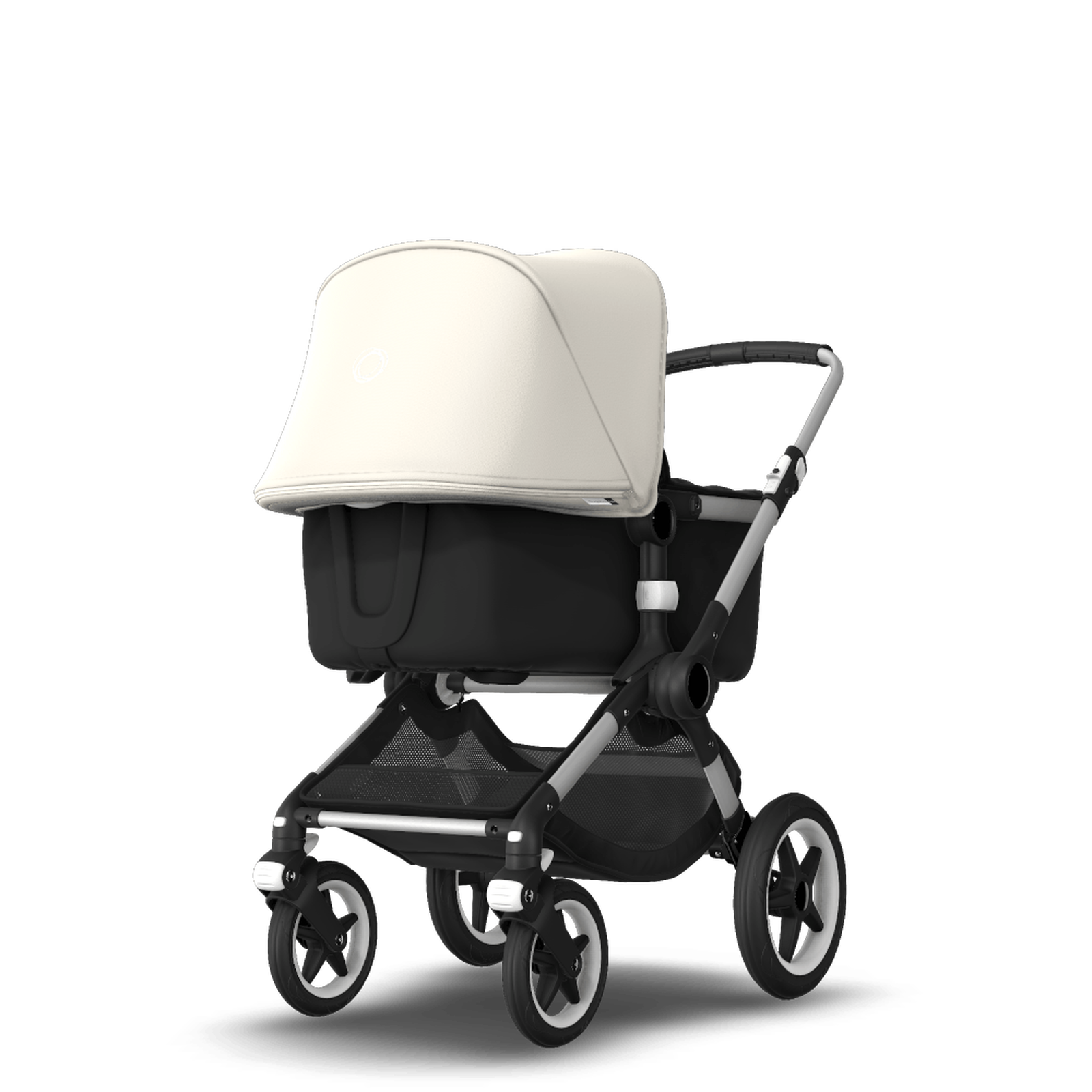 EU - Bugaboo Fox stroller bundle alu black fresh white