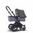 Bugaboo Cameleon3 Plus grey melange sun canopy, blue melange fabrics, black base - Thumbnail Slide 6 of 6
