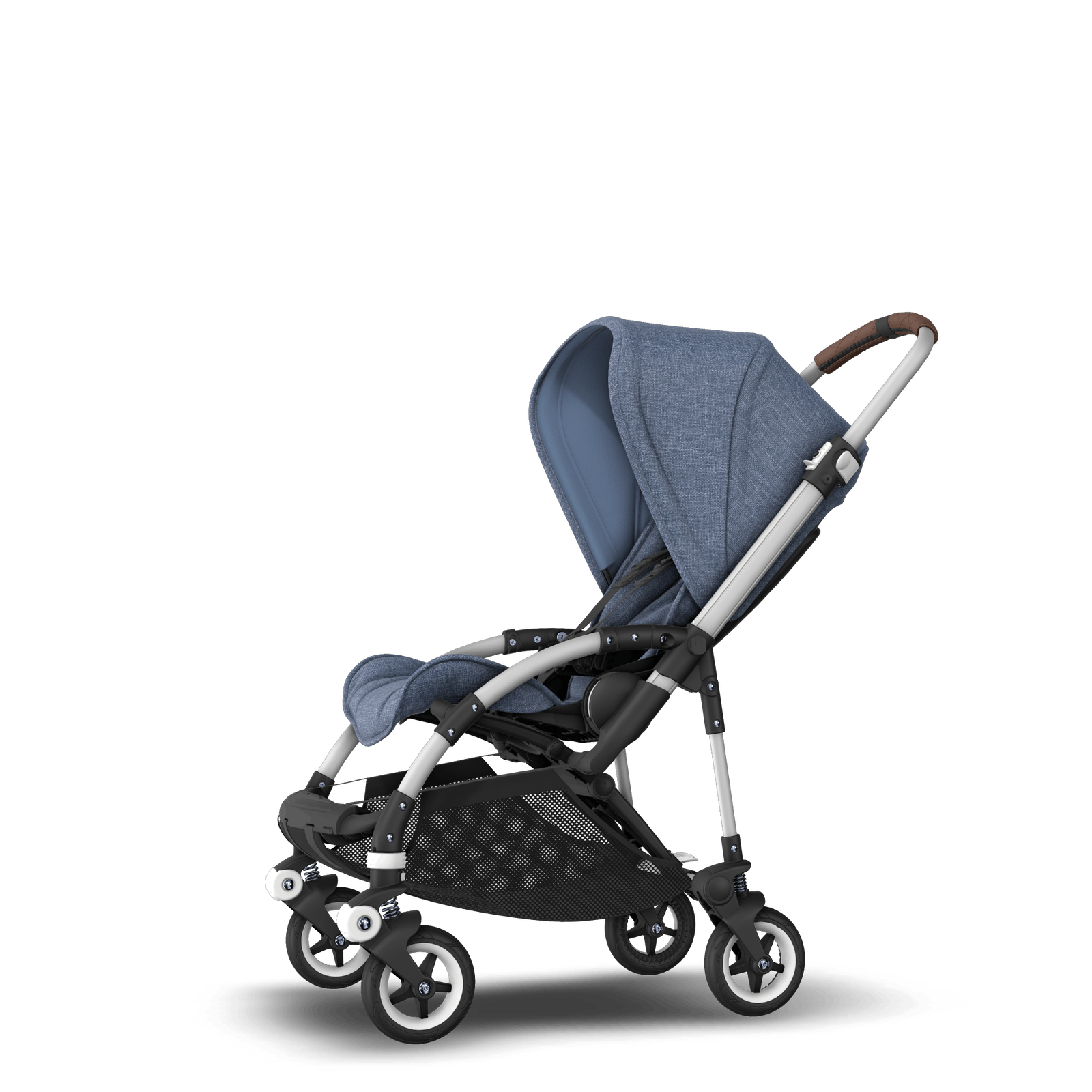 Bugaboo Bee 5 Poussette 2e âge Blue mélange sun canopy, blue mélange