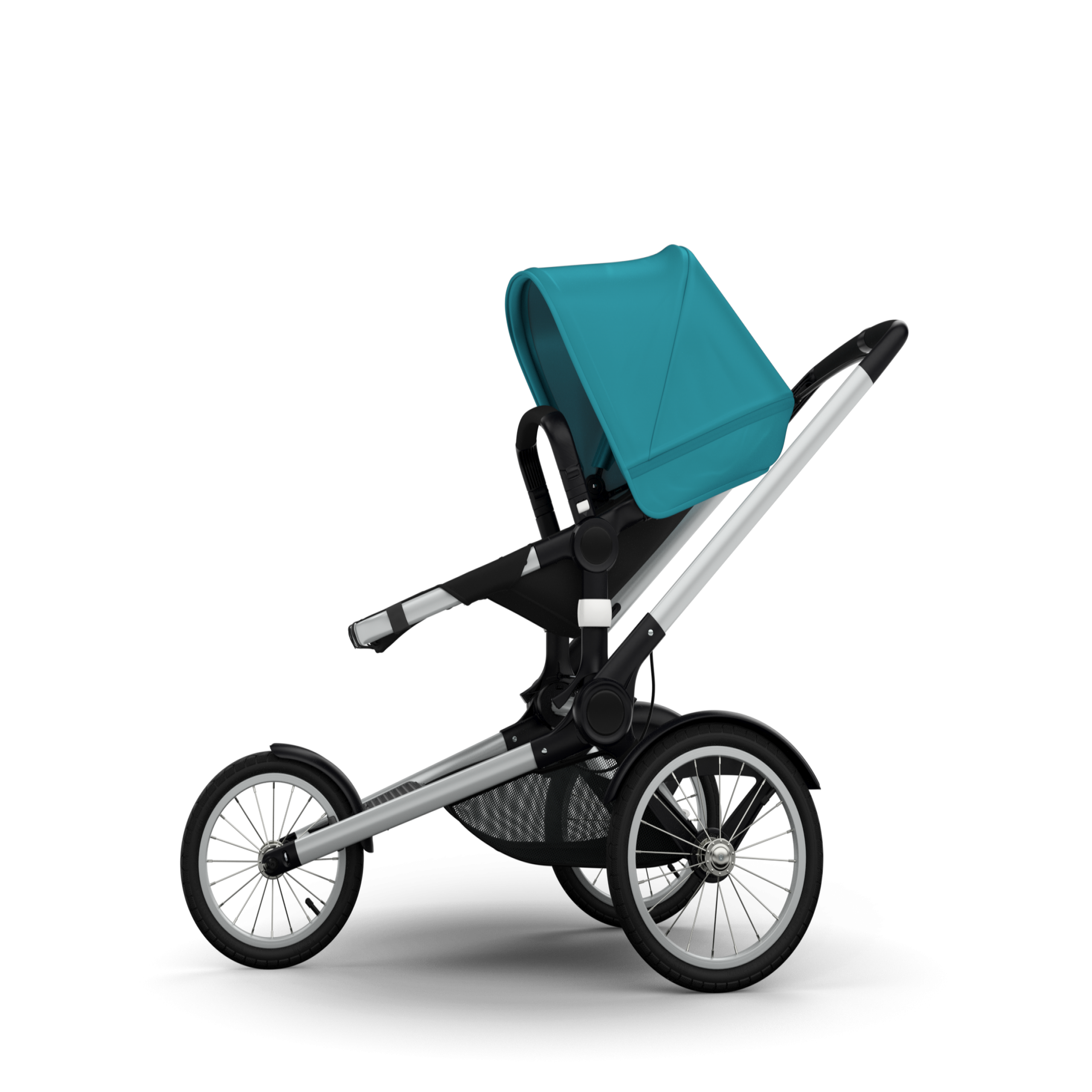 Bugaboo Runner sun canopy PETROL BLUE (ext) - Thumbnail Slide 8 of 16