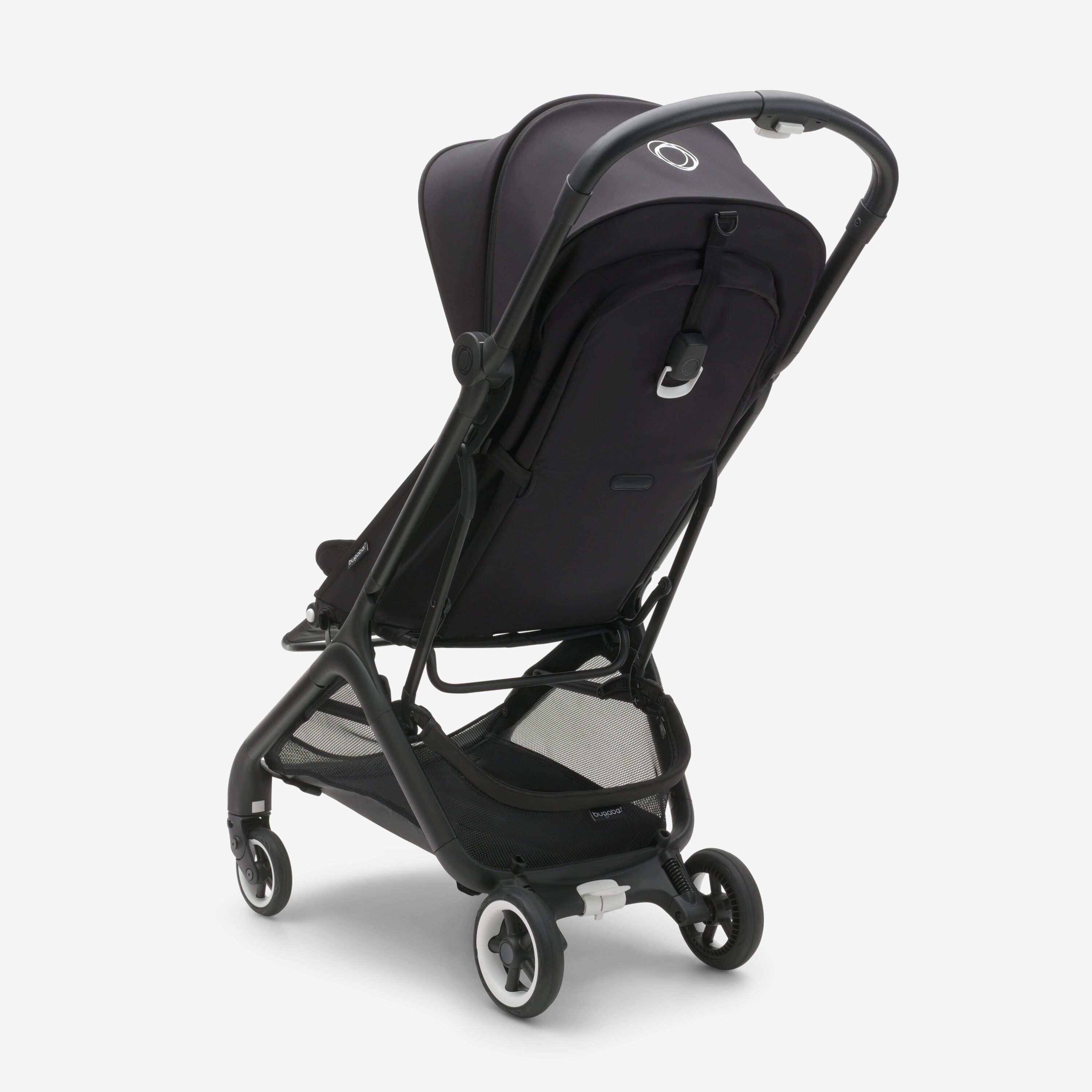 Bugaboo Butterfly travel stroller black base, midnight black fabrics, midnight black sun canopy - Main Modal Image Slide 3 of 13
