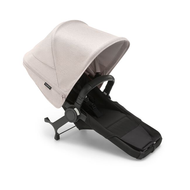 Bugaboo Donkey 5 Duo extension set complete MIDNIGHT BLACK-MISTY WHITE