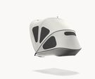 Bugaboo Bee breezy sun canopy ARCTIC GREY