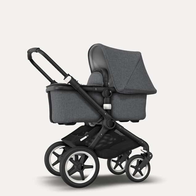 EU - Bugaboo Fox stroller bundle black grey melange - Main Image Slide 6 of 6