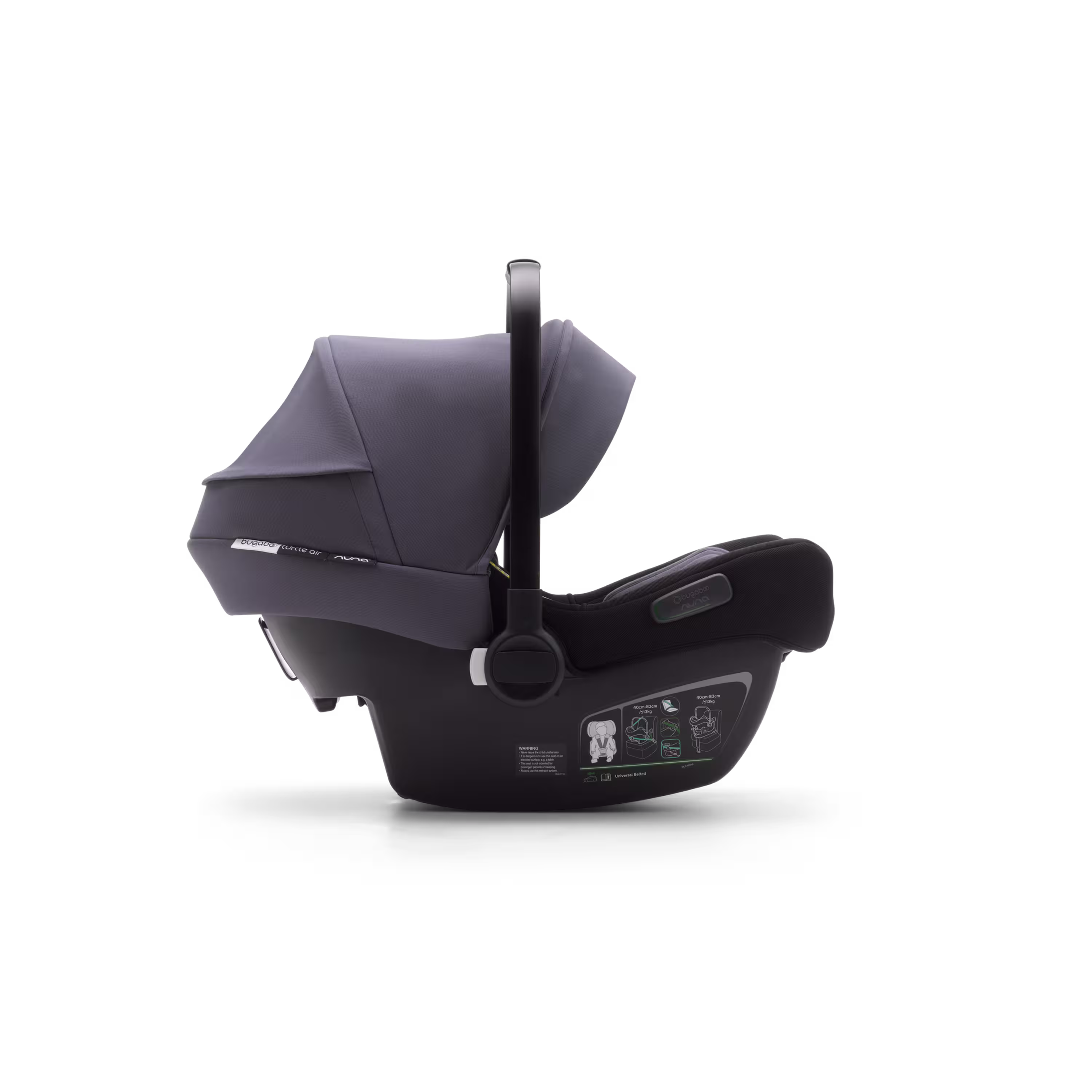 Bugaboo Bee 5 travel system steel blue sun canopy, steel blue fabrics, aluminium base - Main Modal Image Slide 13 of 15