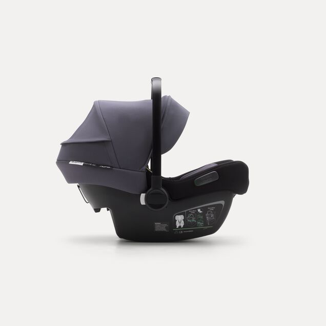 Bugaboo Bee 5 travel system steel blue sun canopy, steel blue fabrics, aluminium base - Main Image Slide 13 of 15