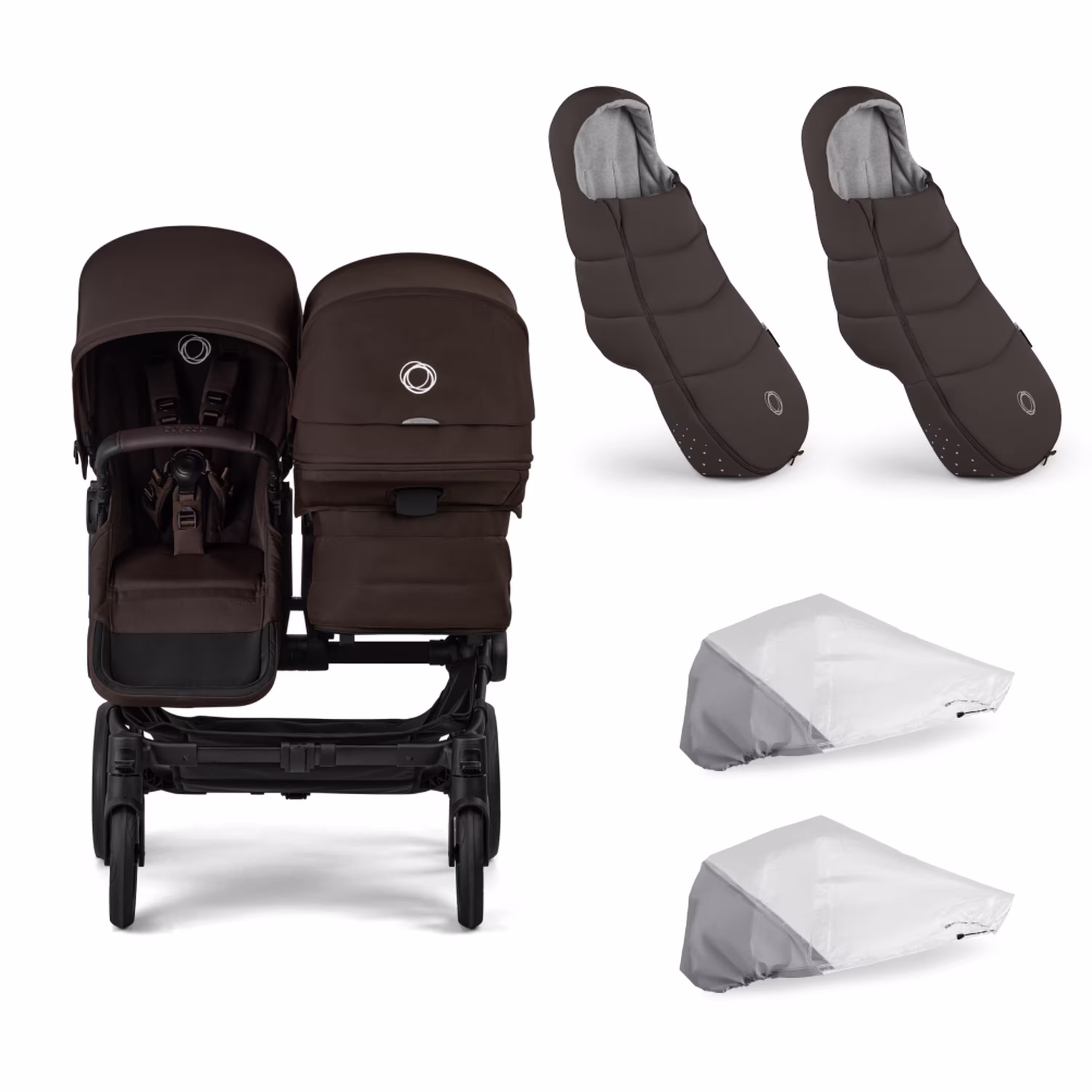 Bugaboo Donkey 6 Double Stroller Winter Bundle - Main Modal Image Slide 1 of 4