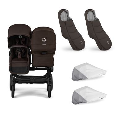 Bugaboo Donkey 6 Double Stroller Winter Bundle
