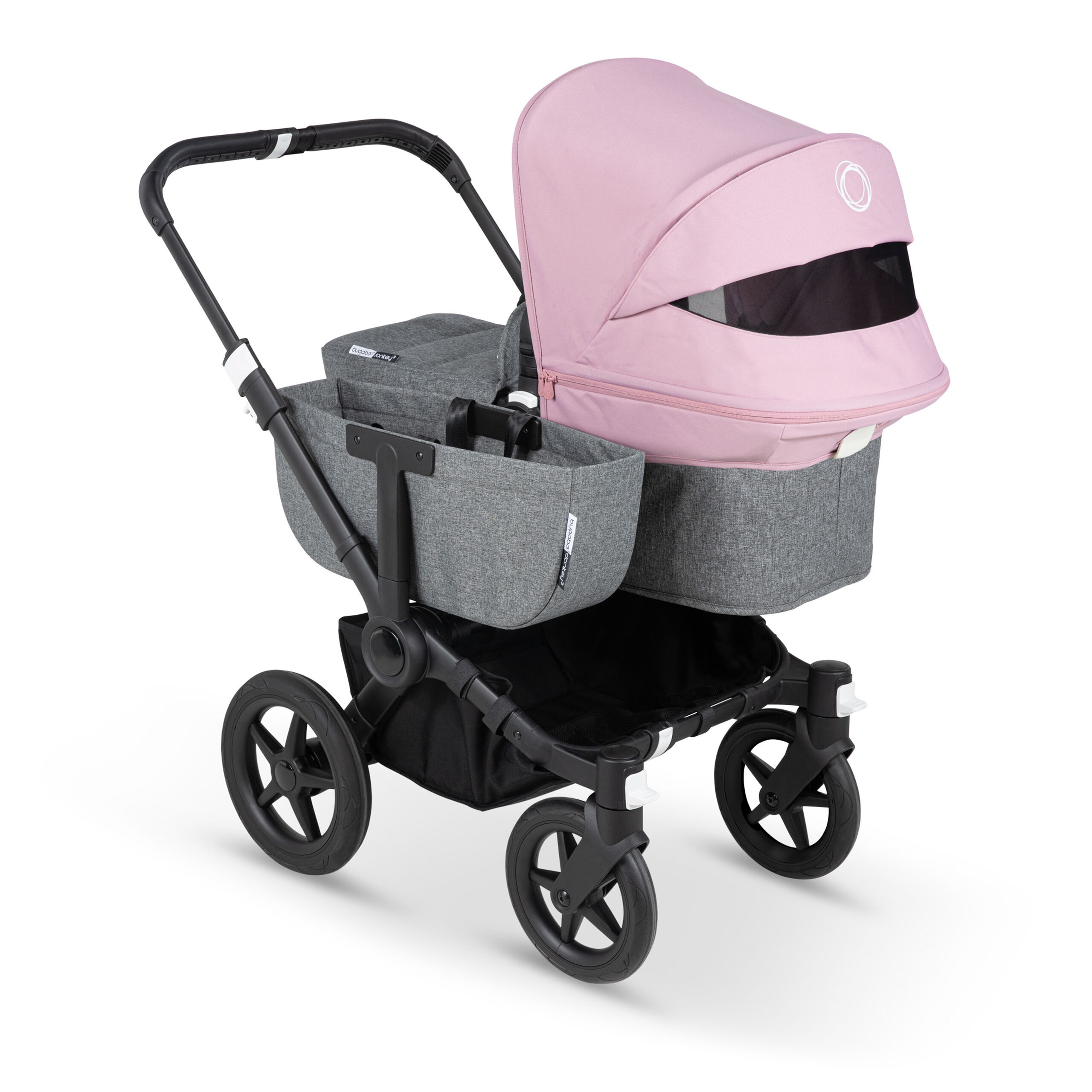 Bugaboo Donkey3 sun canopy SOFT PINK - Thumbnail Slide 17 of 22