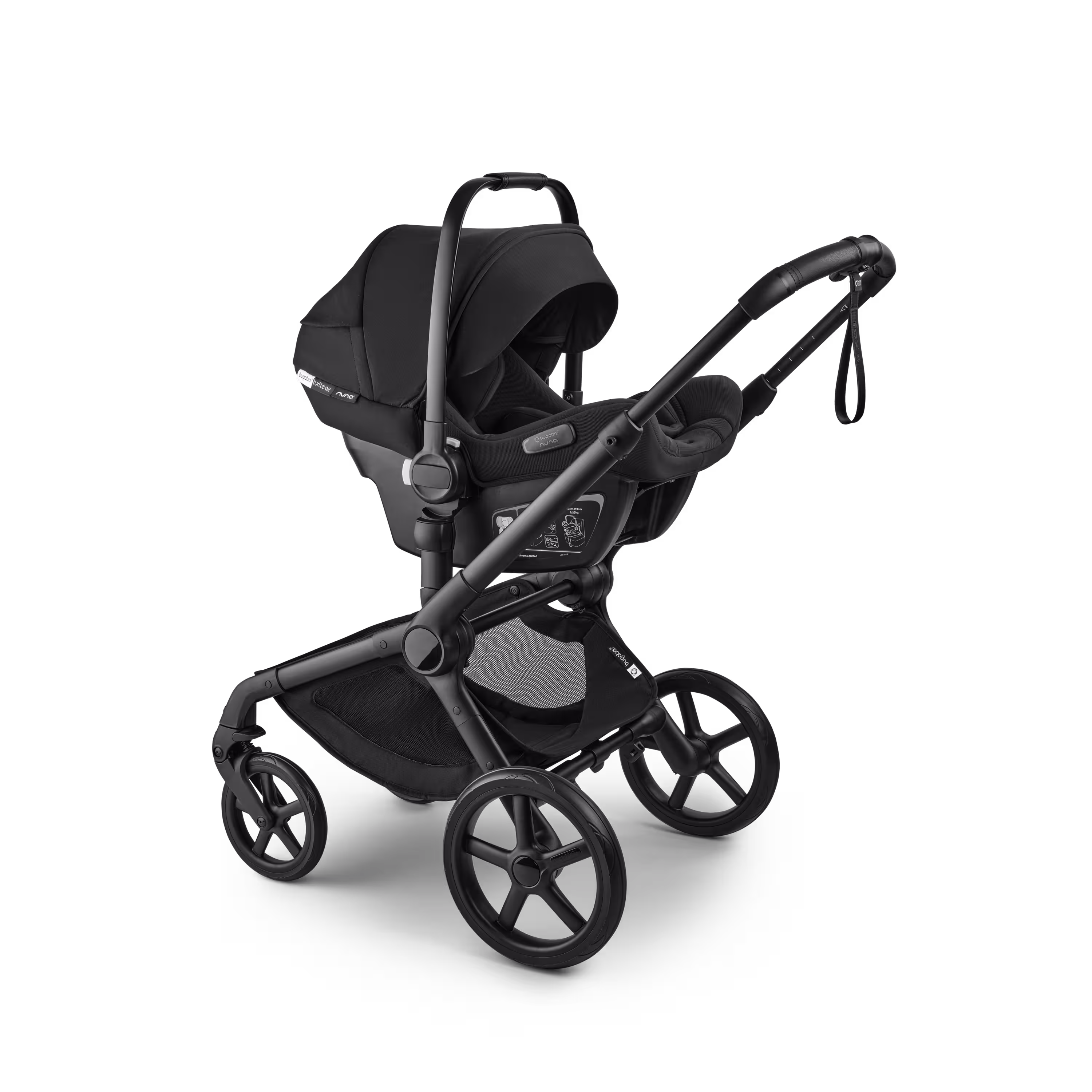 Bugaboo Fox 5 Renew Poussette 2 en 1 châssis noir, habillages forest green, capote forest green - Main Modal Image Slide 11 of 11
