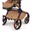 Bugaboo x Stella McCartney Fox 5 Renew 2-in-1 pushchair tobacco brown base, tobacco brown fabrics, tobacco brown sun canopy - Thumbnail Slide 5 of 13
