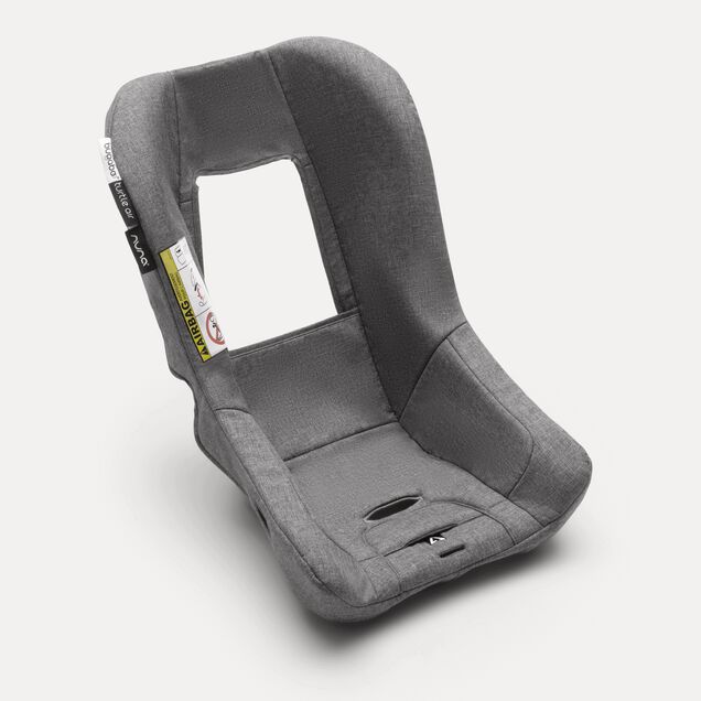 Bugaboo Turtle Air by Nuna seat pad UK GREY - Main Image Slide 1 of 2