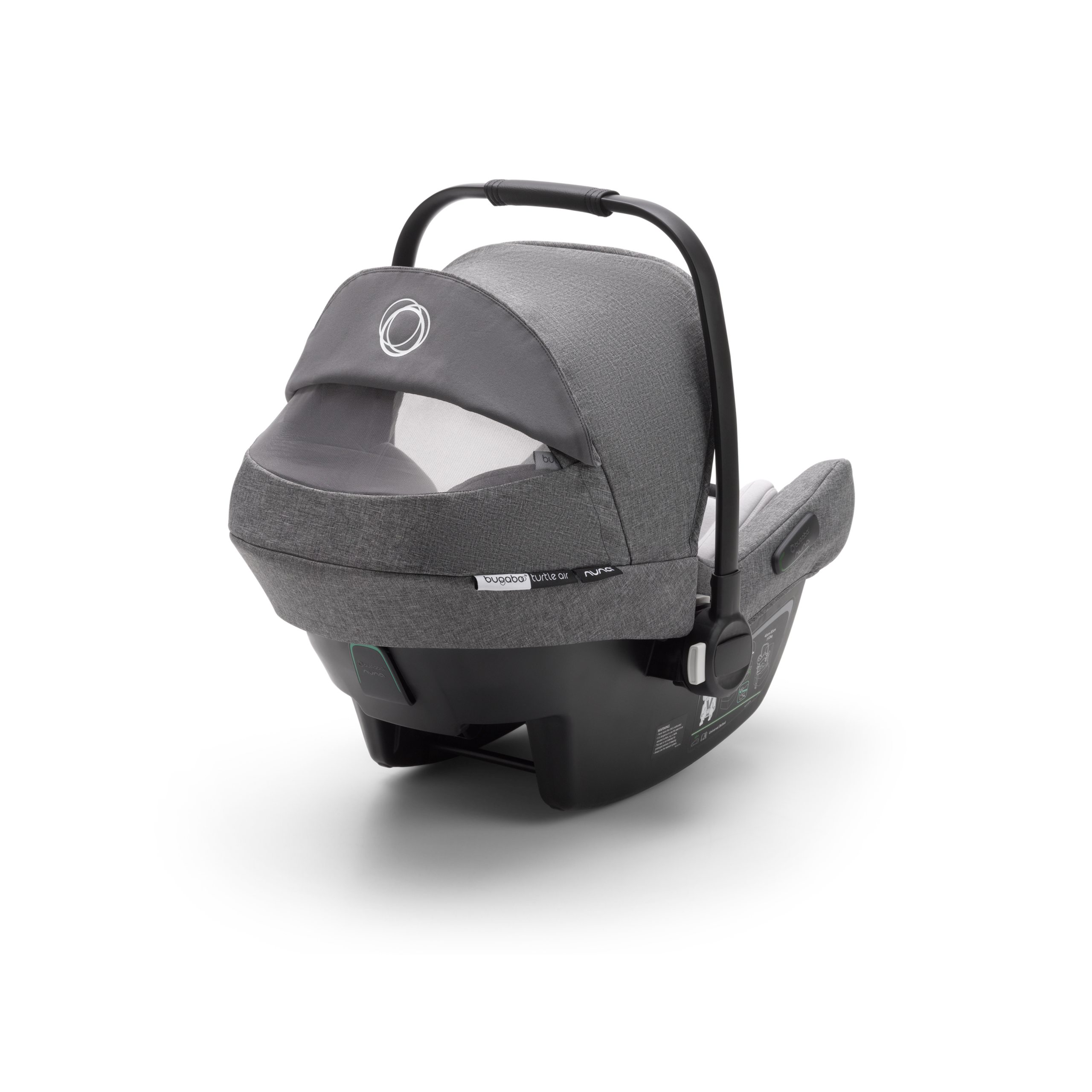 Bugaboo Turtle air by Nuna car seat UK GREY with Isofix wingbase - Thumbnail Slide 5 of 9