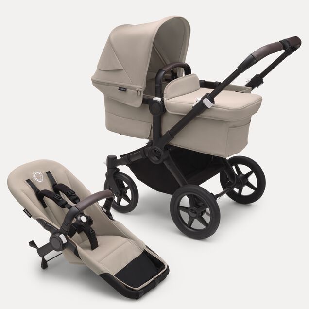 Refurbished Bugaboo Donkey 5 Mono-barnvagn med liggdel och sittdel - Main Image Slide 1 of 11