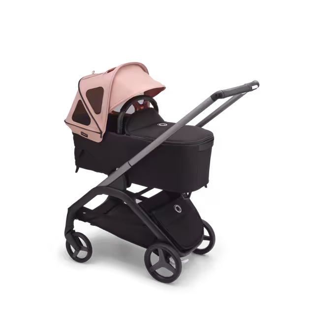 Refurbished Bugaboo Dragonfly breezy sun canopy MORNING PINK - Main Image Slide 2 of 6