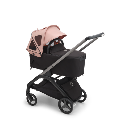 Refurbished Bugaboo Dragonfly breezy sun canopy MORNING PINK - view 2