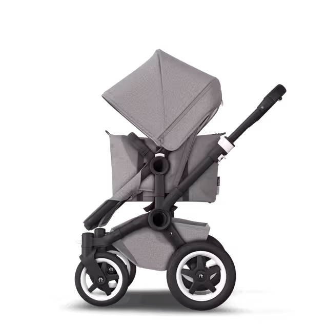 Refurbished Bugaboo Donkey2 Mono complete BLACK/MINERAL LIGHT GREY - Main Image Slide 3 of 14