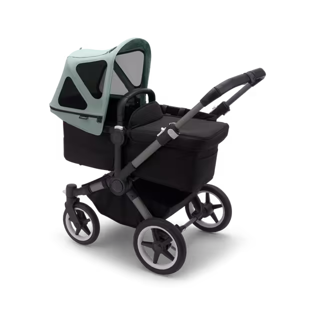 Refurbished Bugaboo Donkey breezy sun canopy Pine green - Main Image Slide 2 of 4