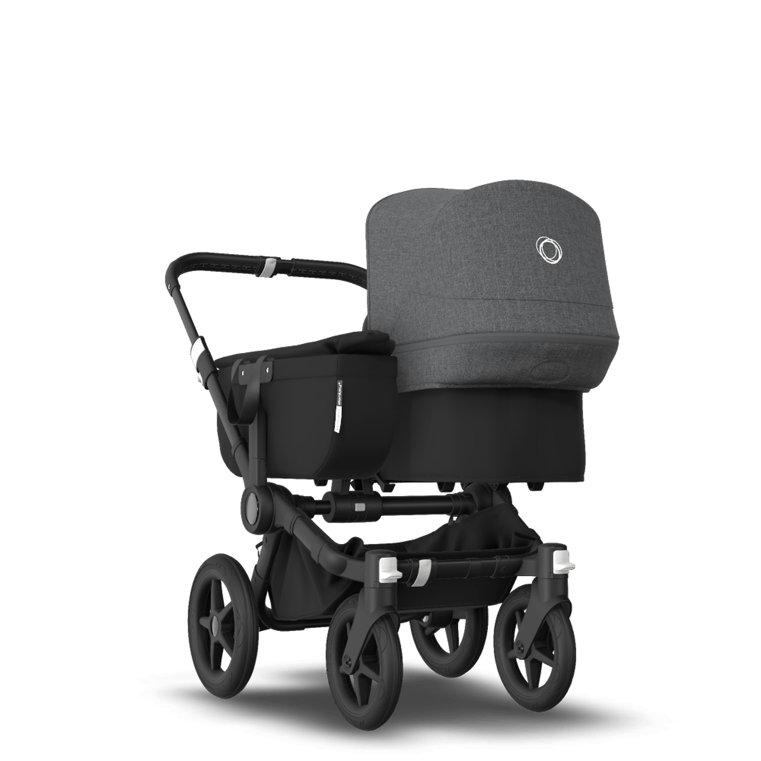 Bugaboo Donkey3 mono complete CA ALU/BLACK-GREY MELANGE - Thumbnail Slide 1 of 1
