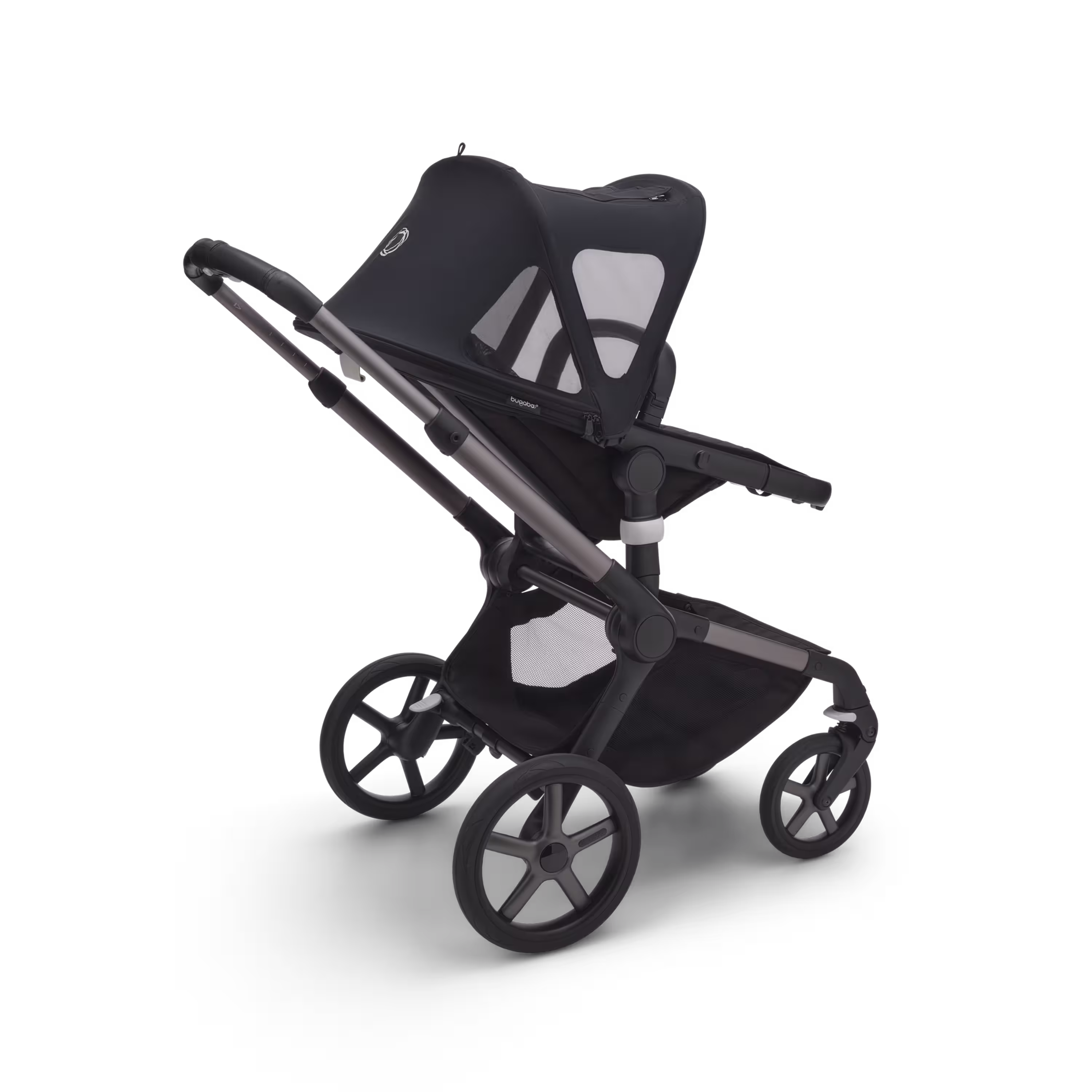 Bugaboo Fox/Cameleon3/Lynx breezy sun canopy v2 MIDNIGHT BLACK - Main Modal Image Slide 5 of 6