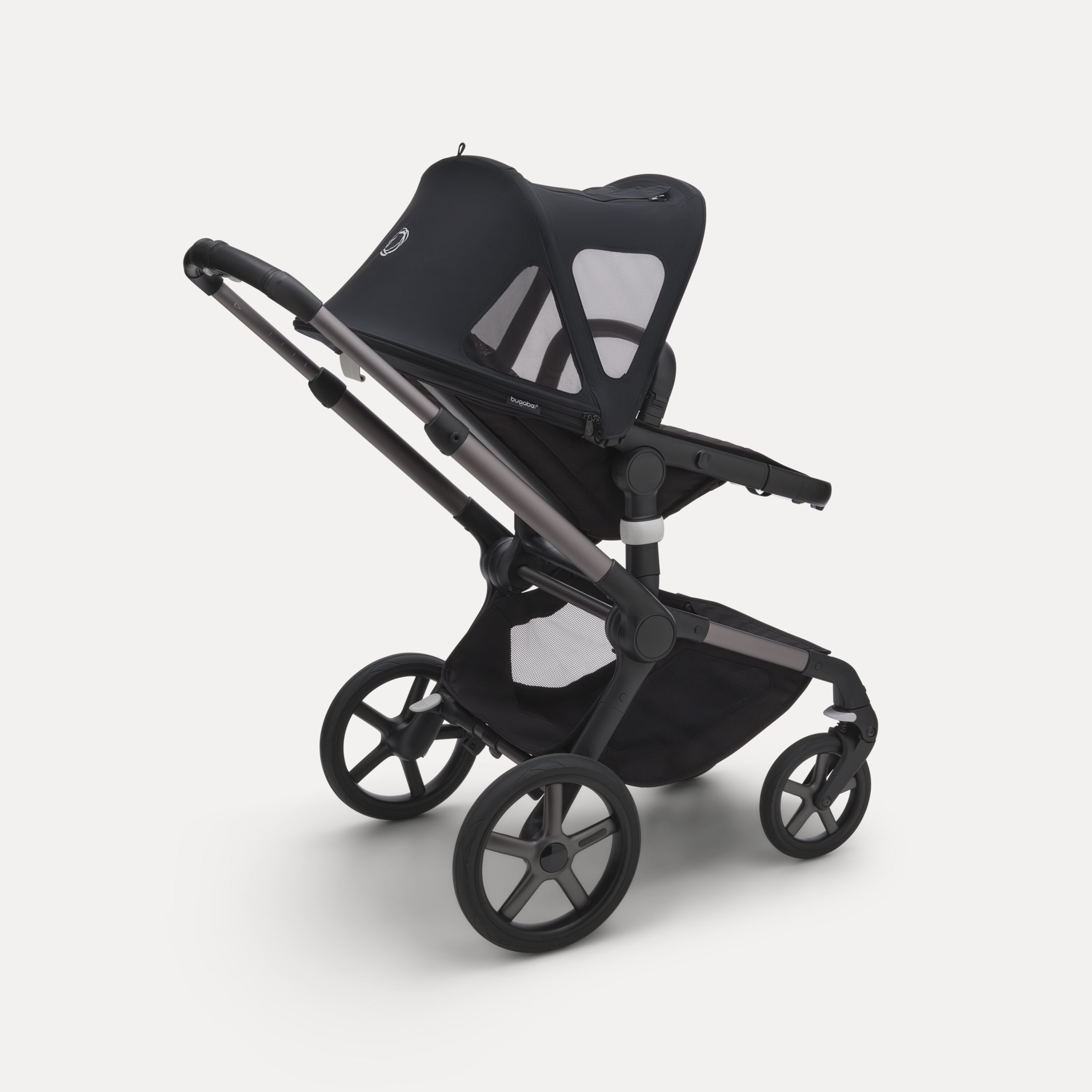 Bugaboo Fox/Cameleon3/Lynx breezy sun canopy v2 MIDNIGHT BLACK - Main Modal Image Slide 5 of 6