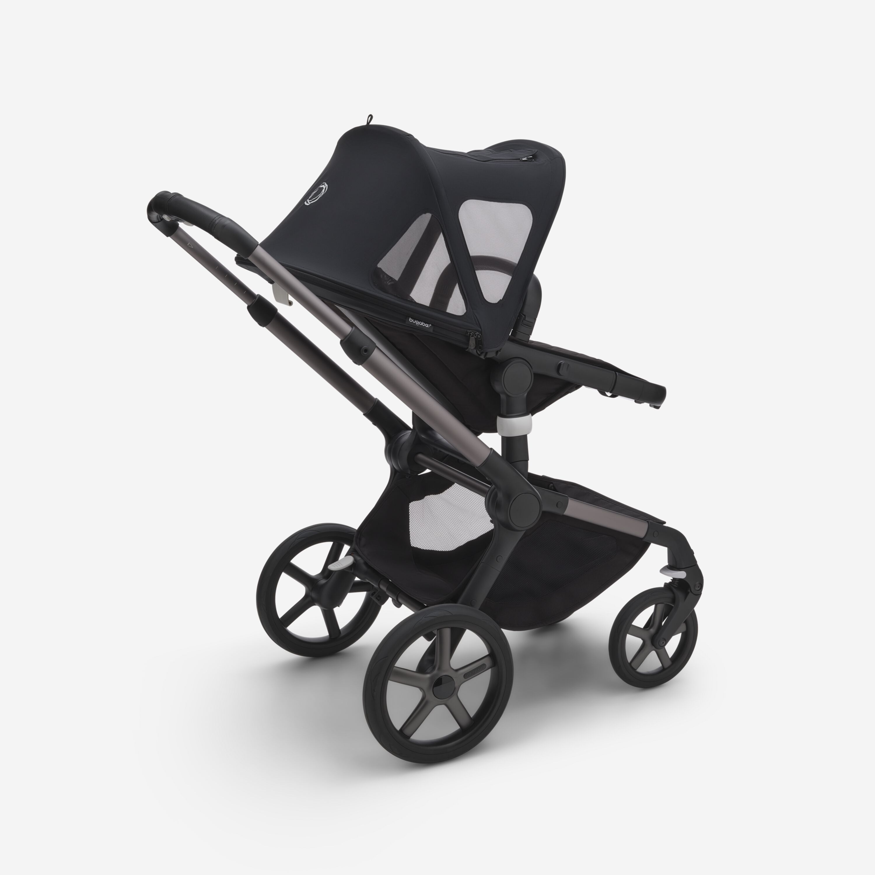 Bugaboo Fox/Cameleon3/Lynx breezy sun canopy v2 MIDNIGHT BLACK - Main Modal Image Slide 5 of 6
