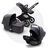 Bugaboo Fox 2 travel system steel blue sun canopy, steel blue fabrics, black base - Thumbnail Slide 1 of 15