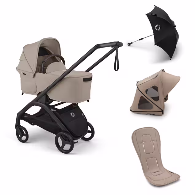 Bugaboo Dragonfly Plus 2-1 Stroller Warm Weather Bundle - Main Image Slide 1 of 5