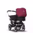 Bugaboo Donkey2 Mono Complete UK ALU/BLACK-RUBY RED - Thumbnail Slide 1 of 1
