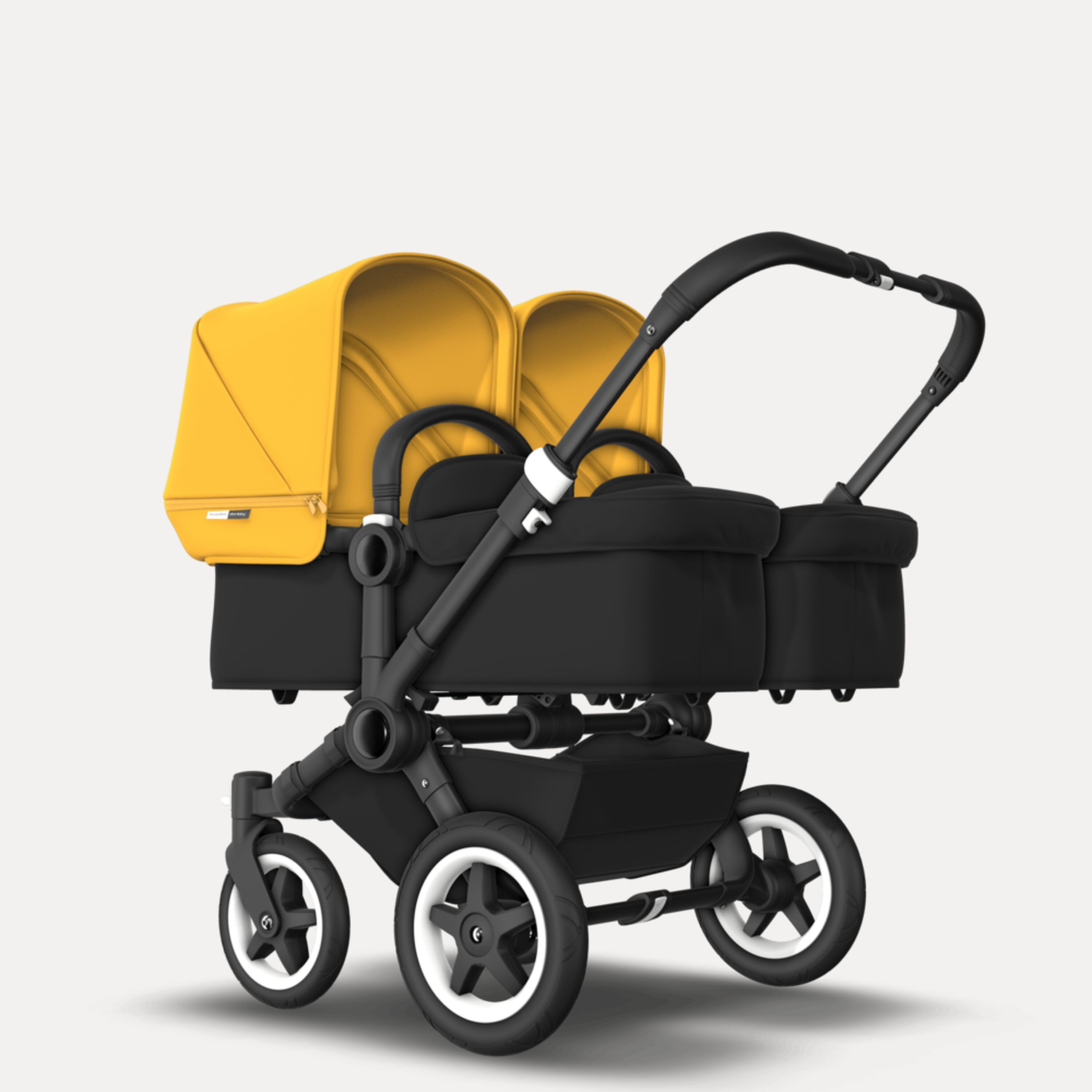 US - D2T stroller bundle black, black, sunrise yellow - Main Modal Image Slide 1 of 2