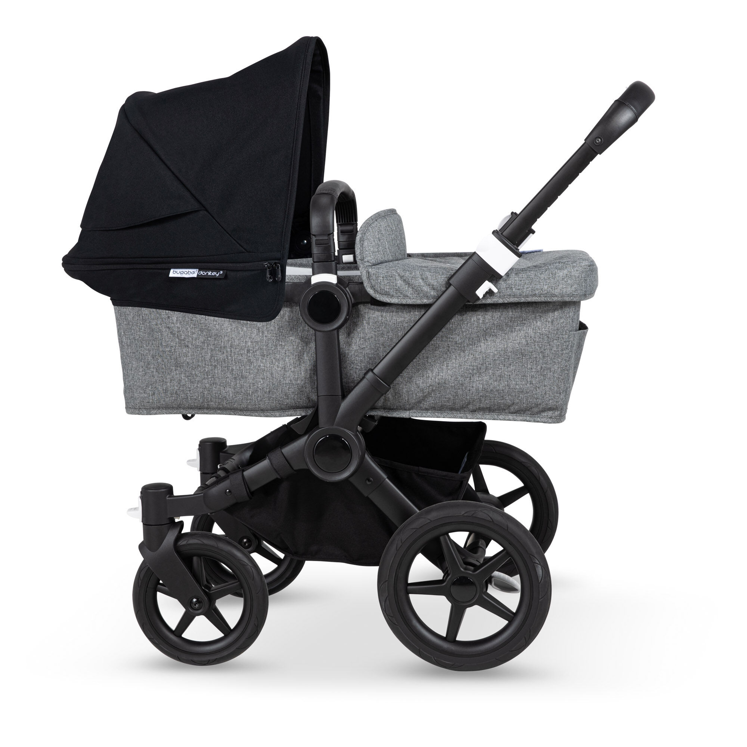 Bugaboo Donkey3 sun canopy BLACK - Thumbnail Slide 3 of 22