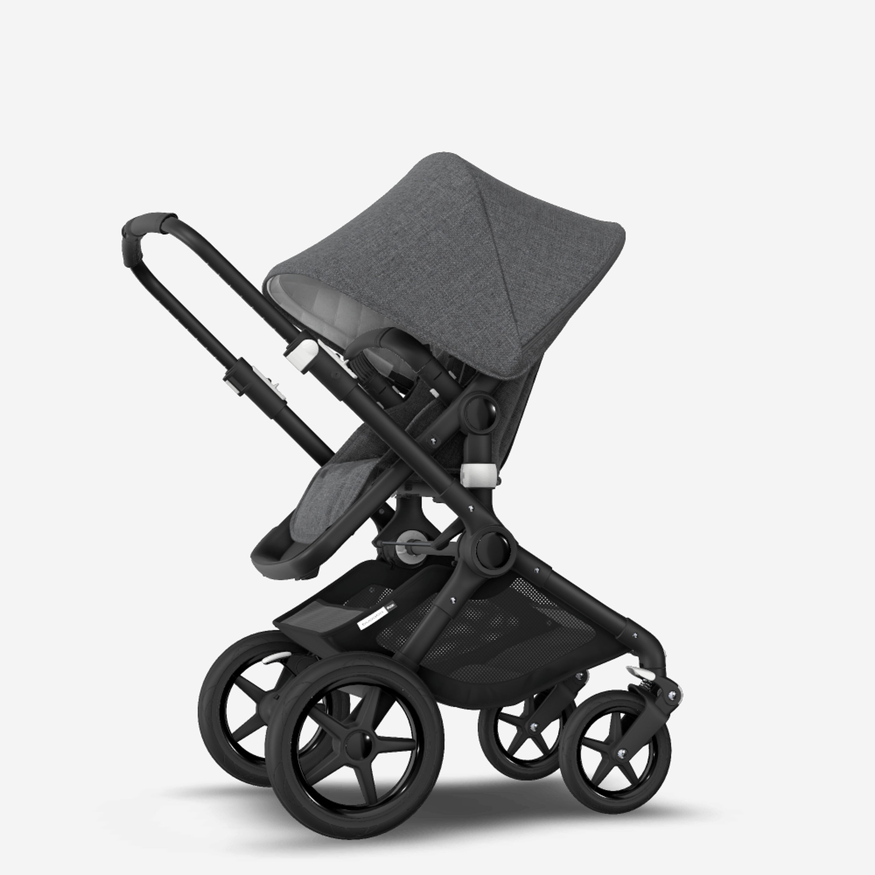 Bugaboo Fox Classic complete BLACK/GREY MELANGE - Main Modal Image Slide 1 of 13