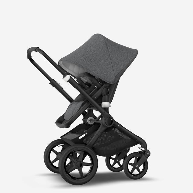 Bugaboo Fox Classic complete BLACK/GREY MELANGE - Main Image Slide 1 of 13