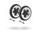 Bugaboo Bee 3 kit de remplacement des roues arrière