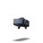 Bugaboo Bee5 bassinet complete BLUE MELANGE - Thumbnail Slide 5 of 13