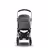 Bugaboo Bee 5 travel system grey melange sun canopy, grey melange fabrics, aluminium base - Thumbnail Slide 4 of 18