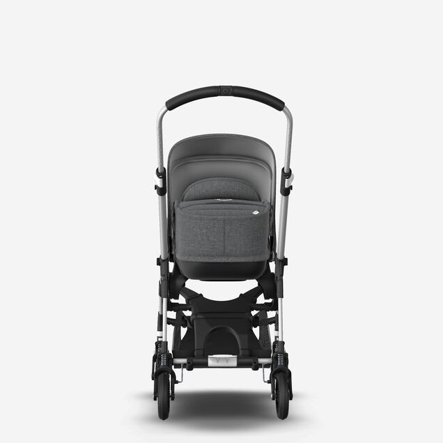 Bugaboo Bee 5 travel system grey melange sun canopy, grey melange fabrics, aluminium base - Main Image Slide 4 of 18