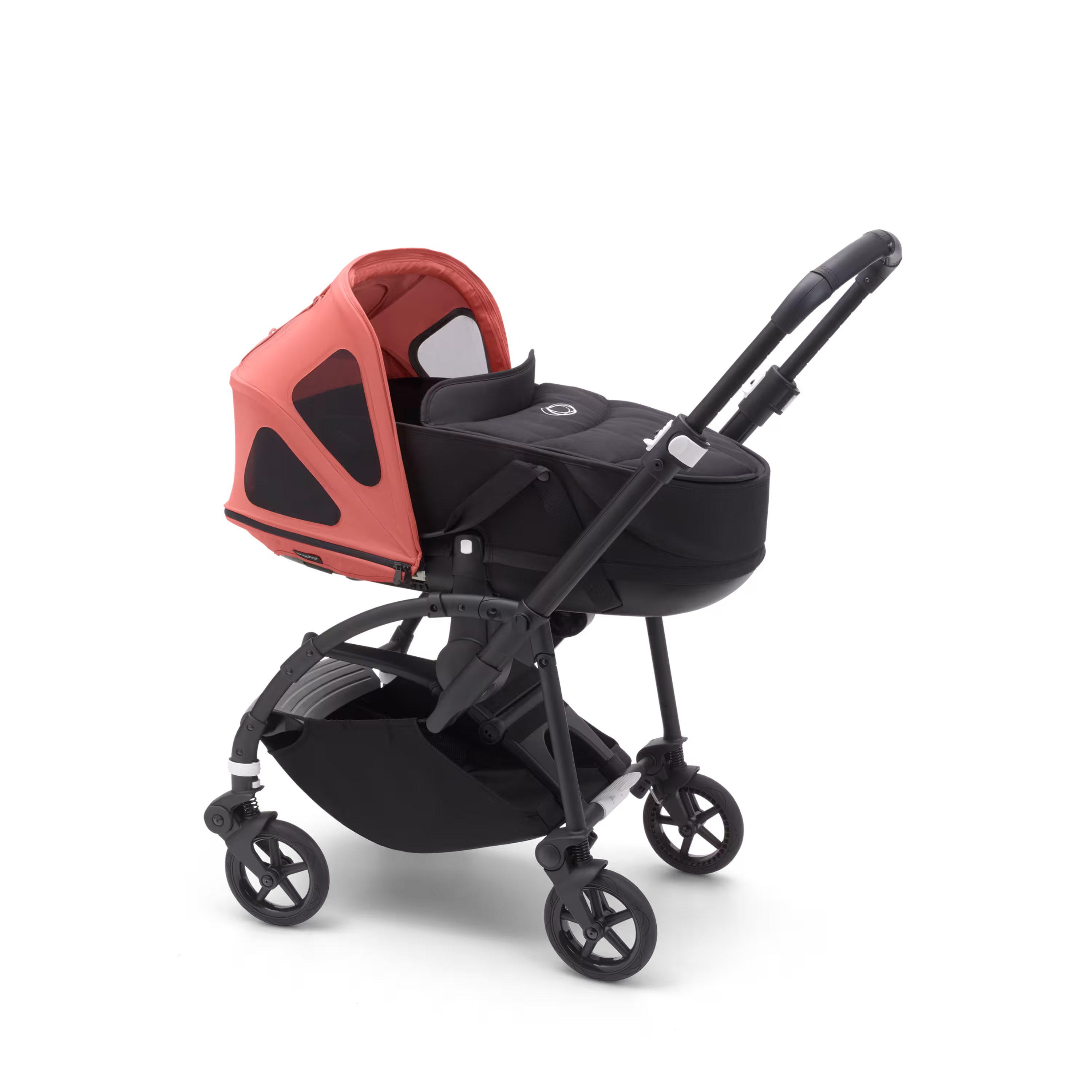 Refurbished Bugaboo Bee breezy sun canopy Sunrise red - Main Modal Image Slide 2 of 4