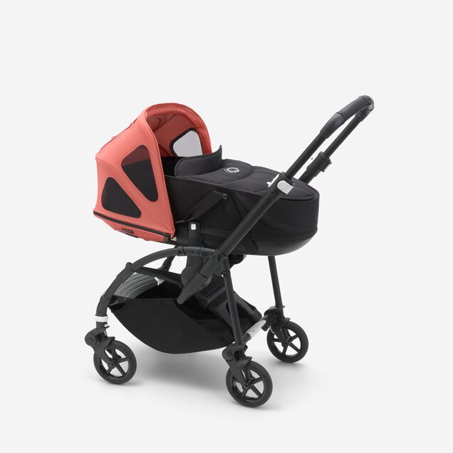 Refurbished Bugaboo Bee breezy sun canopy Sunrise red - Main Image Slide 2 of 4