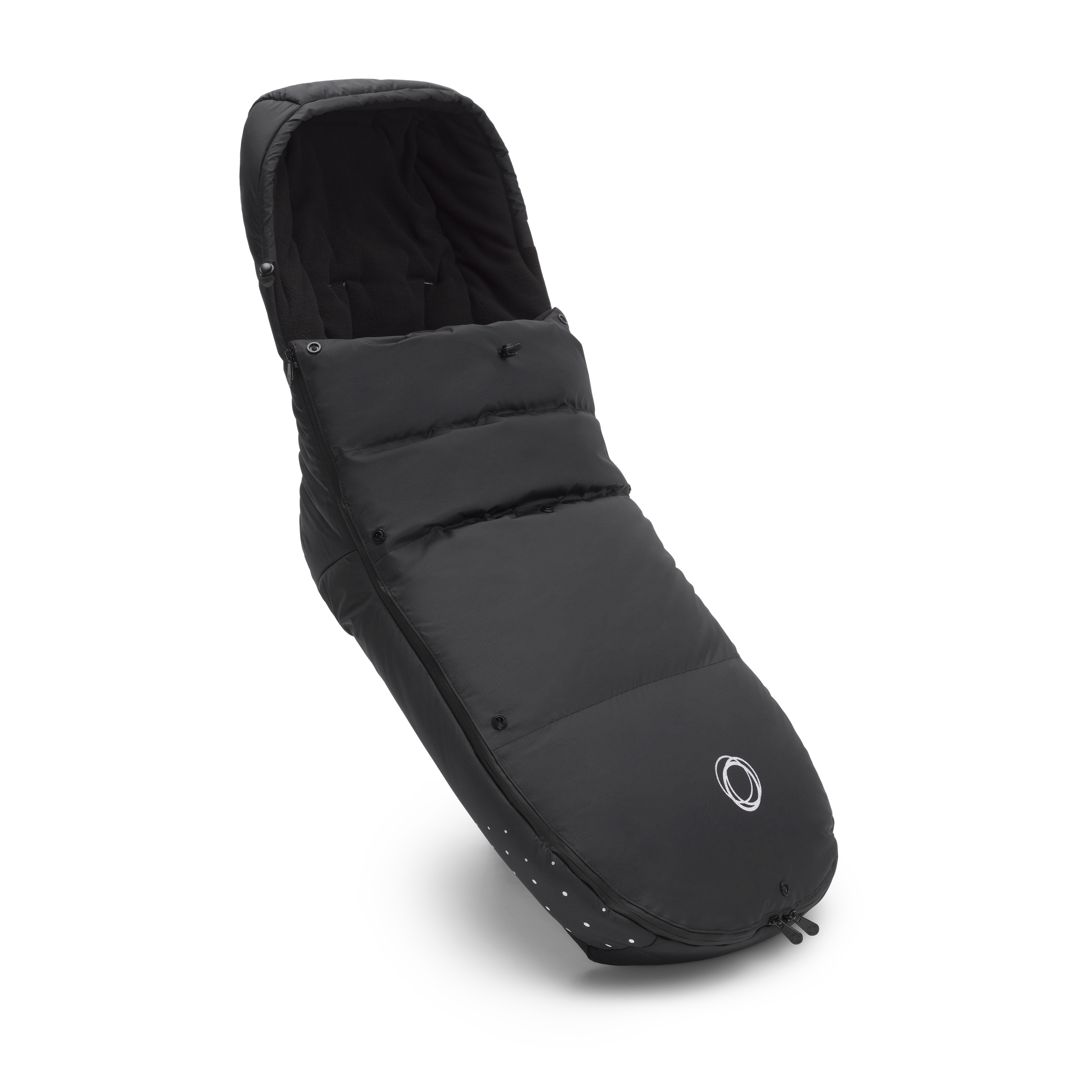 Bugaboo performance winter footmuff RW fabric NA MIDNIGHT BLACK - Thumbnail Slide 1 of 5