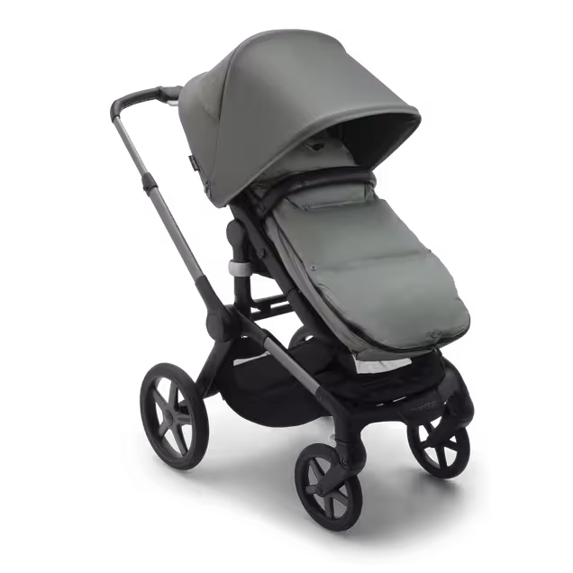 Bugaboo performance winter footmuff RW fabric NA PINE GREEN - Main Image Slide 2 of 6
