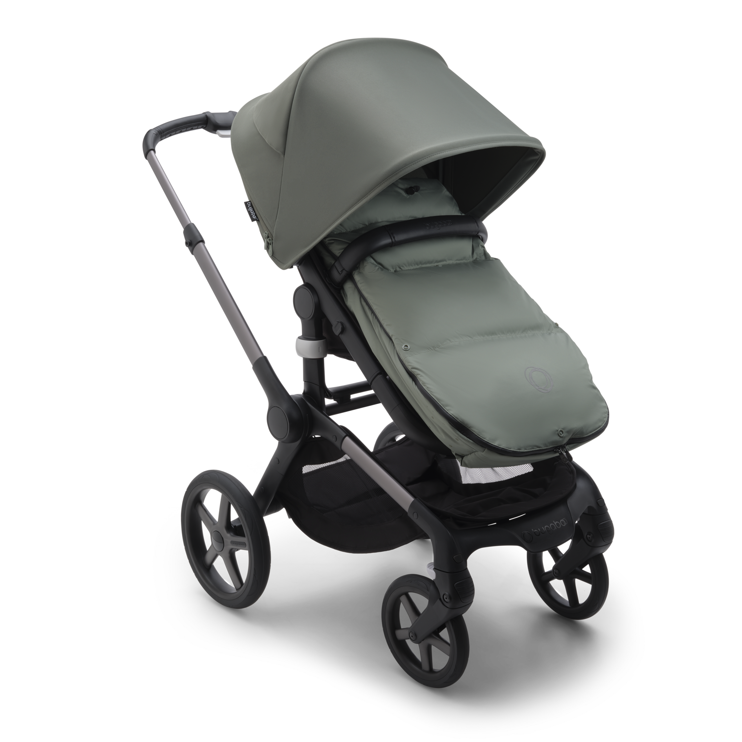 Bugaboo performance winter footmuff PINE GREEN - Thumbnail Slide 2 of 5
