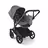 Bugaboo Donkey 6 2-in-1  pushchair black base, moon grey fabrics, moon grey sun canopy - Thumbnail Slide 3 of 9