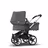 Bugaboo Donkey 3 Mono travel system grey melange sun canopy, grey melange fabrics, aluminium base - Thumbnail Slide 3 of 18