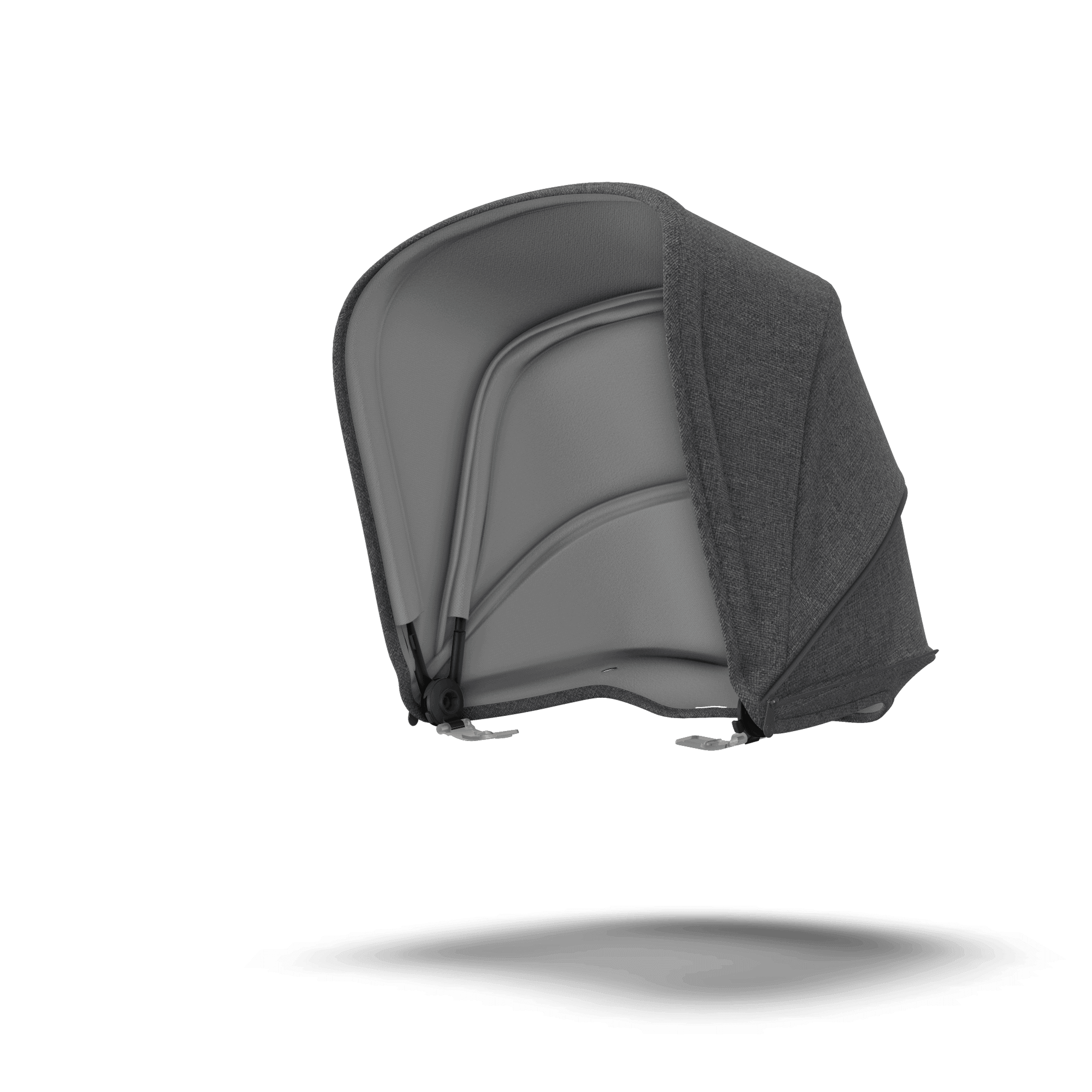Bugaboo Bee5 sun canopy GREY MELANGE - Thumbnail Slide 4 of 6