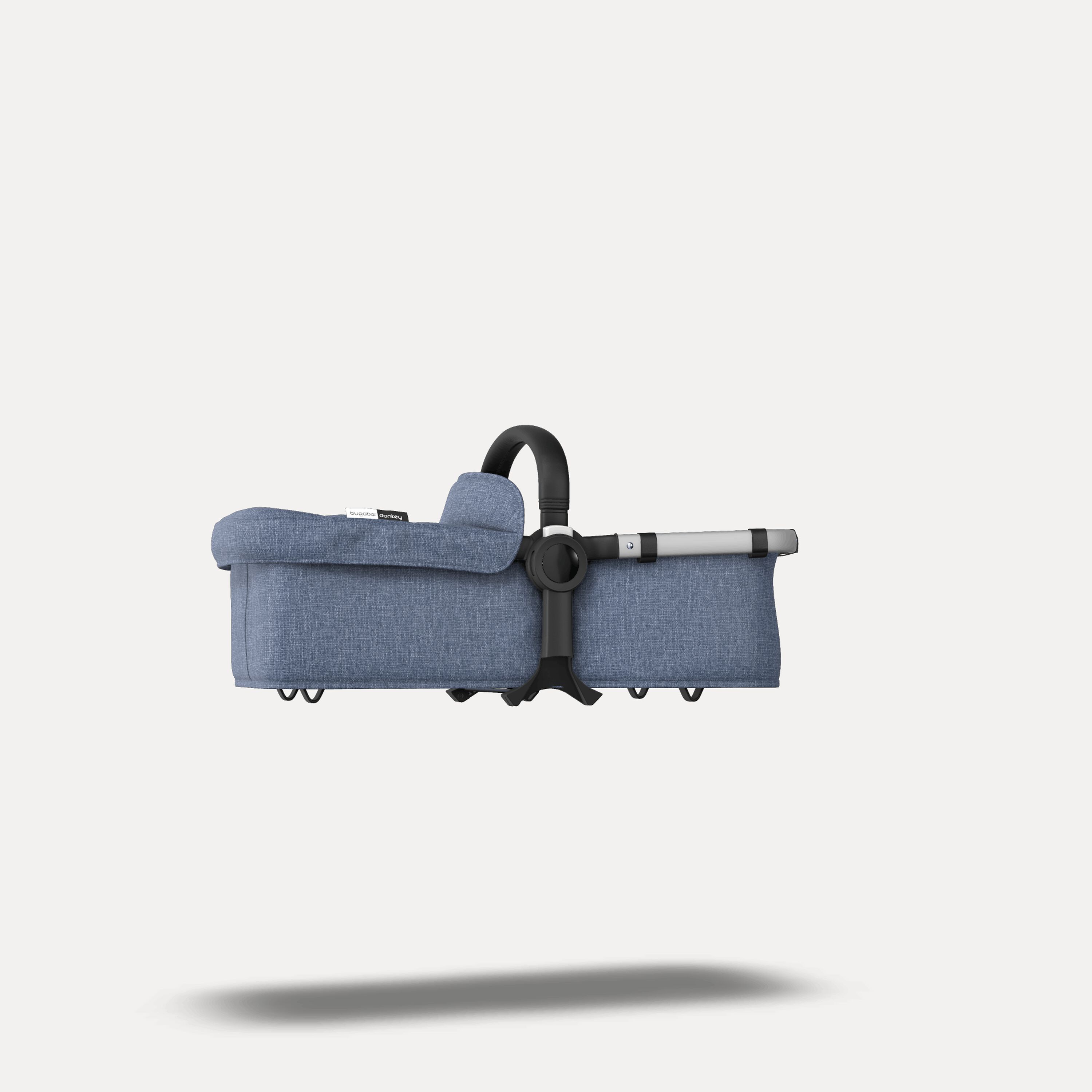 Bugaboo Donkey2 Carrycot Fabric Complete AU BLUE MELANGE - Main Modal Image Slide 6 of 6