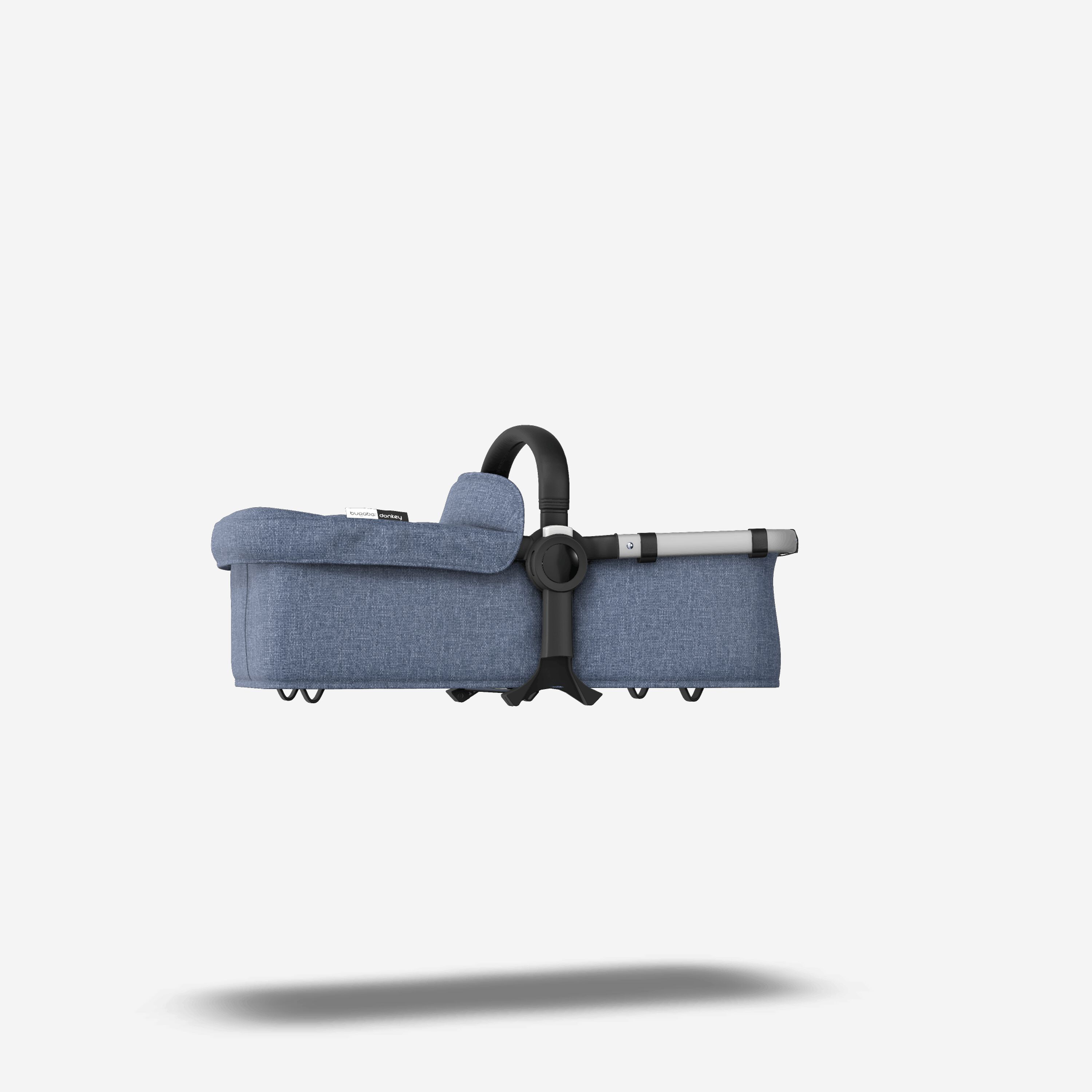 Bugaboo Donkey2 Carrycot Fabric Complete AU BLUE MELANGE - Main Modal Image Slide 6 of 6