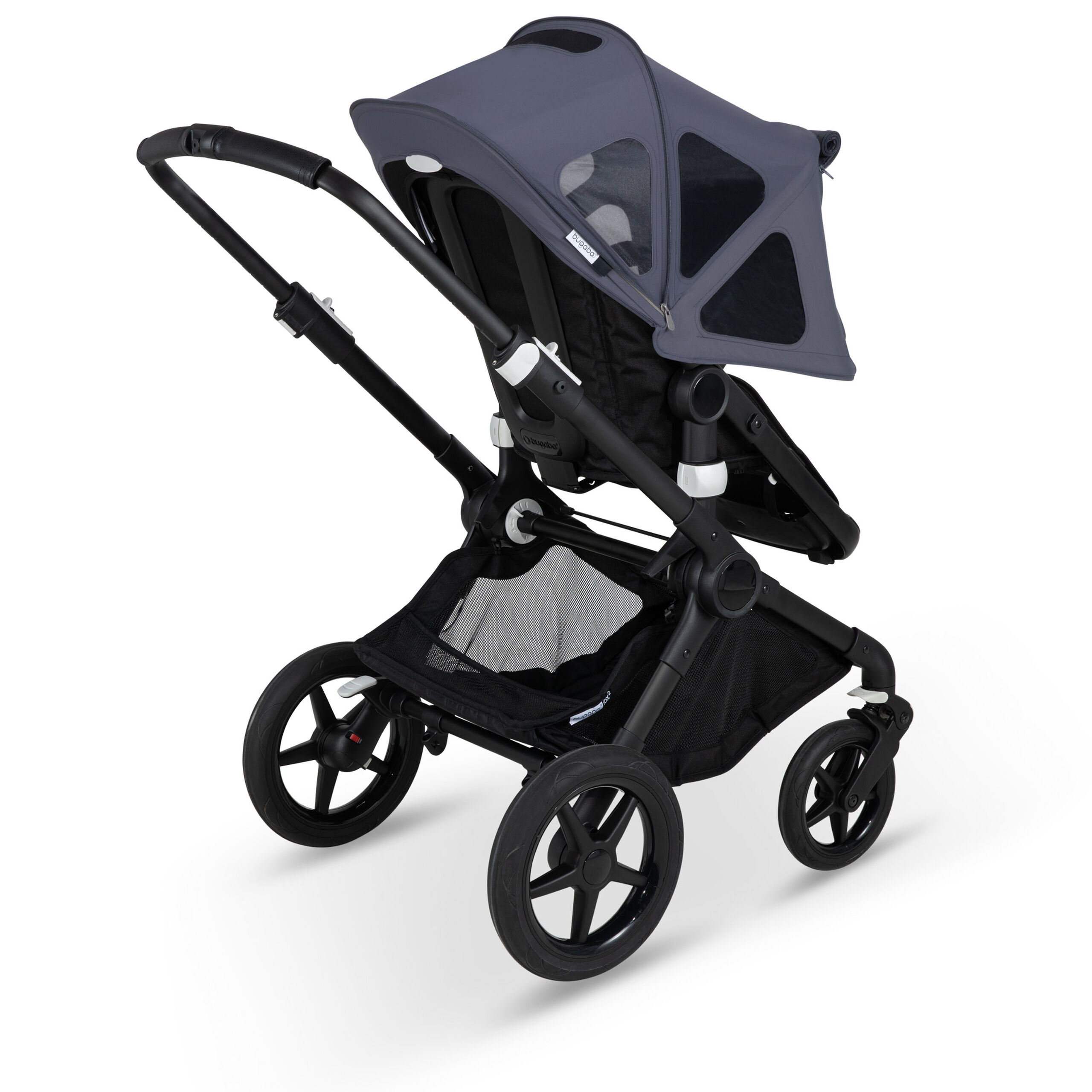 Bugaboo Fox 3/Cameleon 3 breezy sun canopy STELLAR/ STEEL BLUE - Thumbnail Slide 12 of 20