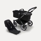 Refurbished Bugaboo Donkey 5 base RW fabric US GRAPHITE/MIDNIGHT BLACK